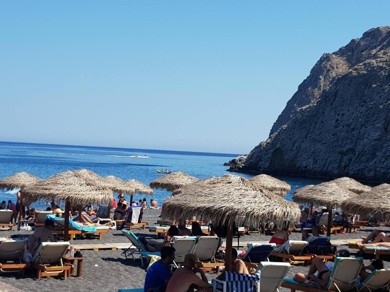 Rodothea And Adams On The Beach, Santorini 莫诺利索斯 外观 照片