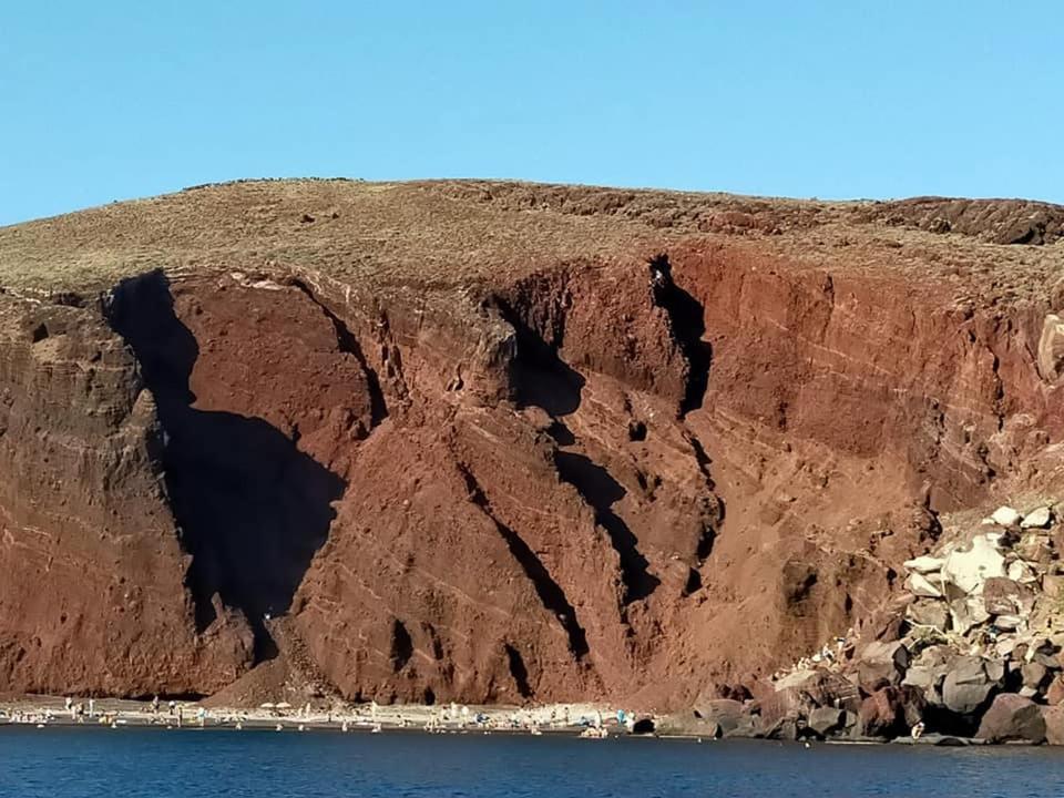 Rodothea And Adams On The Beach, Santorini 莫诺利索斯 外观 照片