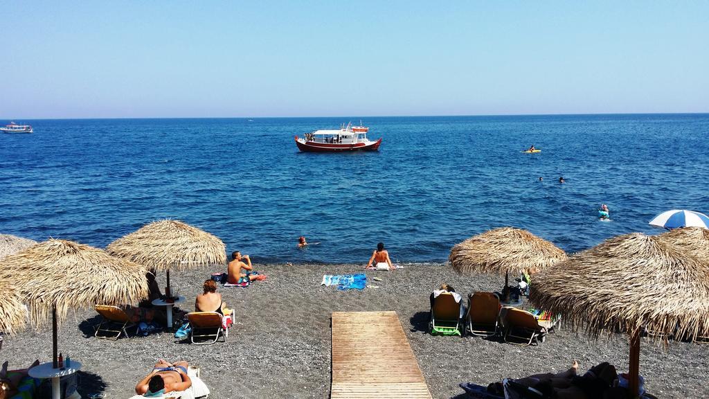 Rodothea And Adams On The Beach, Santorini 莫诺利索斯 外观 照片